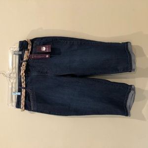 capri denim jeans